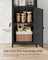 Bookcase - Stable (as per original - Black - with Doors