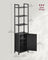 Bookcase - Stable (as per original - Black - with Doors