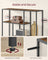 4-Tier Bookshelf - Wood - Rustic Brown - Freestanding Storage Shelf
