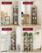 Five Tier Storage Shelf - Wood - Rustic Brown