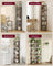 Six-Tier Storage Shelf - Engineered Wood - Rustic Brown