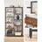Bookshelf - Wood - Black