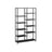 5-Tier Bookcase - Metal - Black