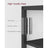5-Tier Bookcase - Metal - Black