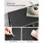 5-Tier Bookcase - Metal - Black