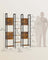 Bookcase - Metal - Rustic Brown - 14 Shelves