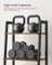 4-Tier Ladder Shelf - Wood - Rustic Brown - Aesthetic Appeal