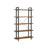 5-Layer Bookcase - Wood - Rustic Brown