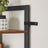 Corner Shelf - Wood - Rustic Brown and Black - 5-Tier Multipurpose Design