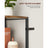 5 Tier Corner Shelf - Engineered Wood - Rustic Brown and Black - Multipurpose Storage Unit