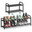Expandable Shoe Rack - 2-Tier - Steel - Adjustable Shelves