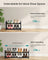 Expandable Shoe Rack - 2-Tier - Steel - Adjustable Shelves