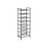 8-Tier Slim Shoe Rack - Metal - Black