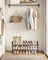 Expandable Shoe Rack - Metal - Ink Black - Adjustable 2-Tier Storage Solution