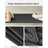5-Tier Shoe Rack - Metal - Rustic Brown and Black - Open Design with Hooks