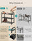 Expandable Shoe Rack - 3-Tier - Steel - Adjustable Shelves