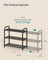Expandable Shoe Rack - 3-Tier - Steel - Adjustable Shelves