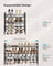 Expandable Shoe Rack - Metal - Ink Black - Adjustable and Free Standing