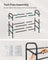 Expandable Shoe Rack - Metal - Ink Black - Adjustable and Free Standing