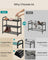 Expandable Shoe Rack - 2-Tier - Steel - Adjustable Shelves