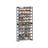 12-Tier Shoe Rack - Metal Mesh - Black - Stackable and Adjustable