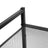 Shoe Rack - Metal - Black - 3-Tier Stackable Design for 9-12 Pairs of Shoes