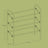 3-Tier Shoe Rack - Metal - Adjustable