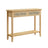 Console Table - Oak - Beige