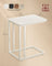 Side Table - Steel Frame - Greige and Black