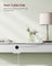 Slim Console Table - Engineered Wood - Snow White
