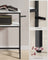 2-Tier Console Table - Marble - White and Black - Slim Design for Hallway