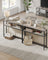 Console Table - 2-Tier Design - Engineered Wood - Heather Greige