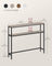 Console Table - 2-Tier Design - Engineered Wood - Heather Greige