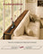Console Table - Narrow with Storage - Rustic Brown And Matte Black - 200 x 15 x (64-89.4) cm