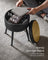 Storage Ottoman - Synthetic Leather - Ink Black