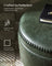 Storage Ottoman - Synthetic Leather - Round