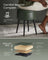 Storage Ottoman - Synthetic Leather - Round