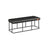 Ottoman Bench - Synthetic Leather - Ink Black - Max Load 300 kg