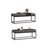 Ottoman Bench - Fabric - Ink Black - Stylish End of Bed Seating