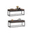 Ottoman Bench - Wood - Walnut Brown - Stylish End of Bed Seating