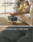 Storage Ottoman - 30L - Linen-Look Fabric - Padded Seat