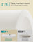 Storage Ottoman - 30L - Linen-Look Fabric - Padded Seat