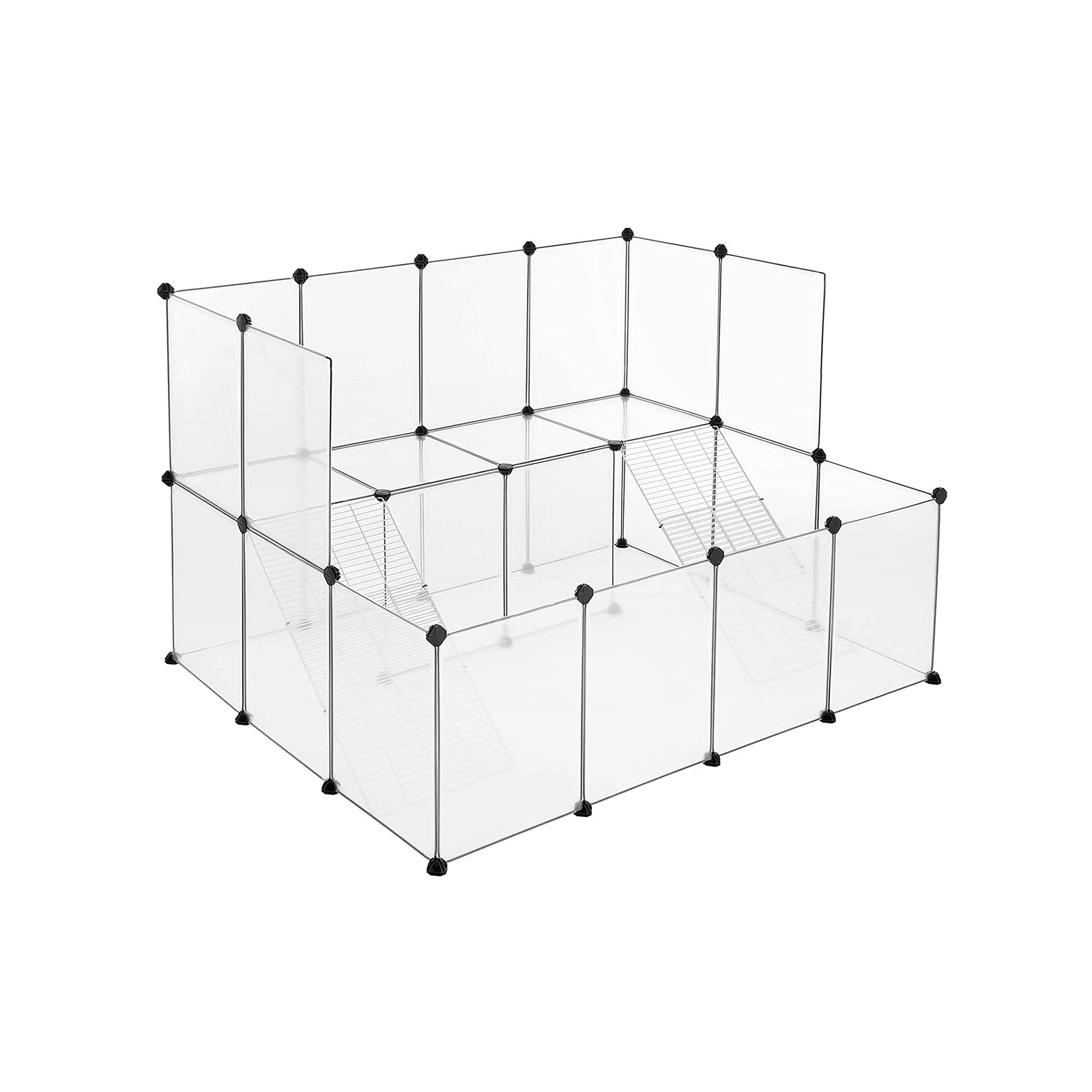Pet Playpen - Plastic - White - DIY Design for Small Animals