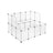 Pet Playpen - Plastic - White - DIY Design for Small Animals