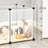 Pet Playpen - Clear Plastic - Grey - DIY Design for Small Animals
