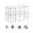 Pet Playpen - Clear Plastic - Grey - DIY Design for Small Animals