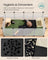 Pet Playpen - Oxford Fabric - White - Removable Floor Mat