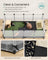 Small Animal Playpen - 144L - PP Plastic - Semi-Transparent Panels - Semi-Transparent Panels