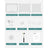 Shoe Rack - Plastic - White and Black - 6-Slot Modular Design with Doors