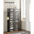 Modular Shoe Rack - Plastic - Black - 10-Slot Interlocking Design with Doors
